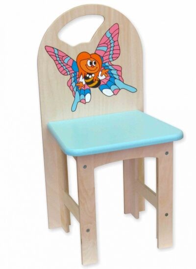 Dětská židlička motýl