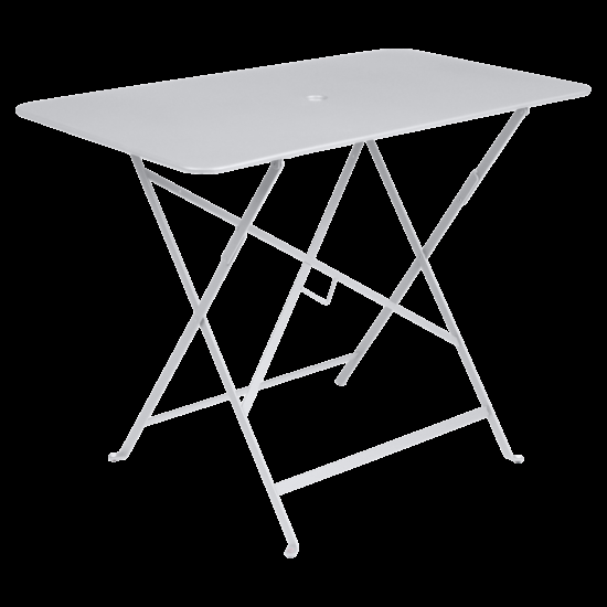 Bílý kovový skládací stůl Fermob Bistro