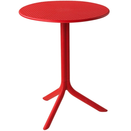 Nardi Červený plastový zahradní stolek