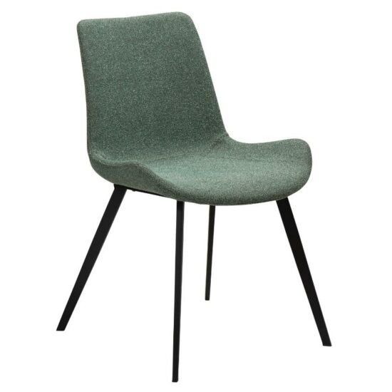 ​​​​​Dan-Form Zelená látková jídelní židle