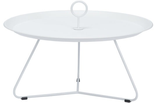 Bílý kovový konferenční stolek HOUE