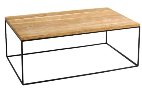 Nordic Design Dubový konferenční stolek Moreno 100 x