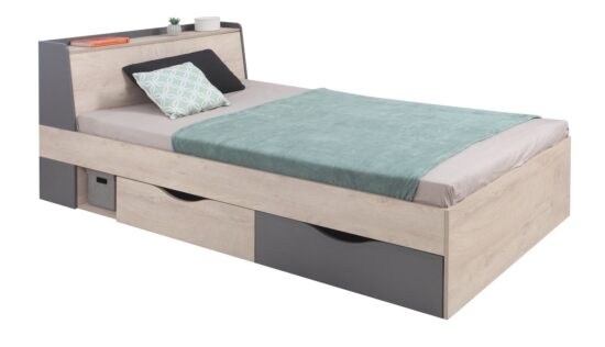 Studentská postel gama 120x200cm s úložným