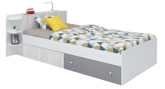 Studentská postel s úložným prostorem beta