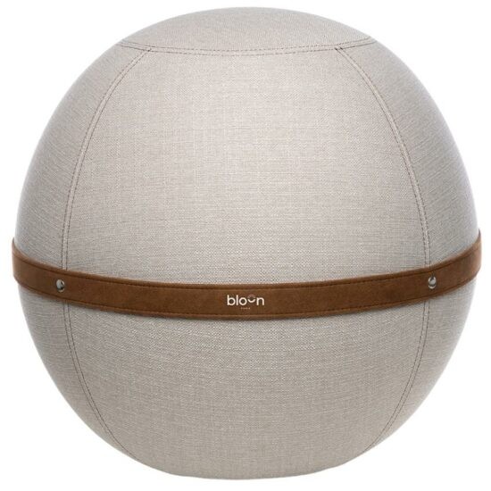 Bloon Paris Béžový látkový sedací/gymnastický míč
