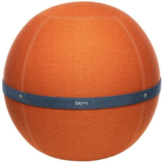 Bloon Paris Oranžový látkový sedací/gymnastický míč