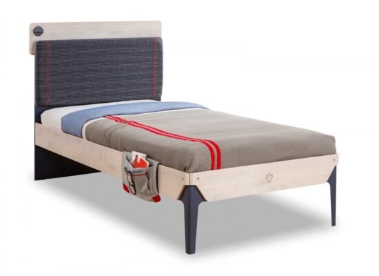 Studentská postel 100x200cm s poličkou lincoln