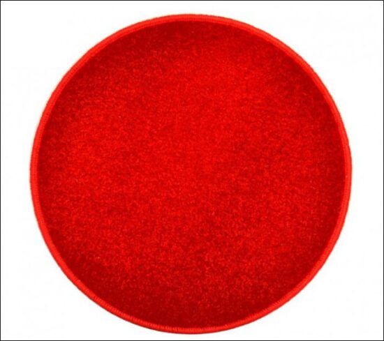 Eton červený koberec kulatý -