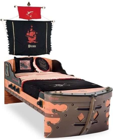 Dětská postel jack 90x190cm ve tvaru