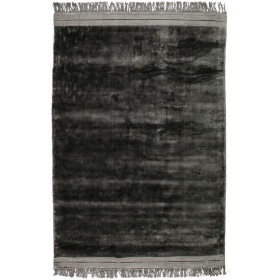 Hoorns Antracitově šedý sametový koberec Lord