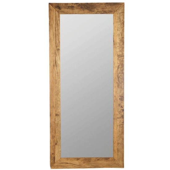 House Doctor Dřevěné závěsné zrcadlo
