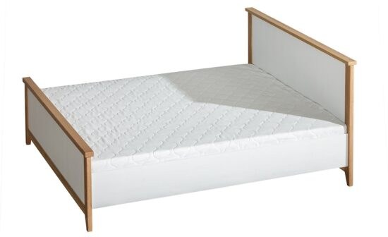 Manželská postel 160x200cm olaf - borovice andersen/dub