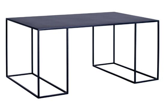Nordic Design Černý kovový konferenční stolek Kennedy