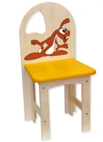 Dětská židlička zajíc