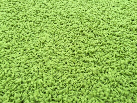 Kusový koberec color shaggy - zelené jablko -