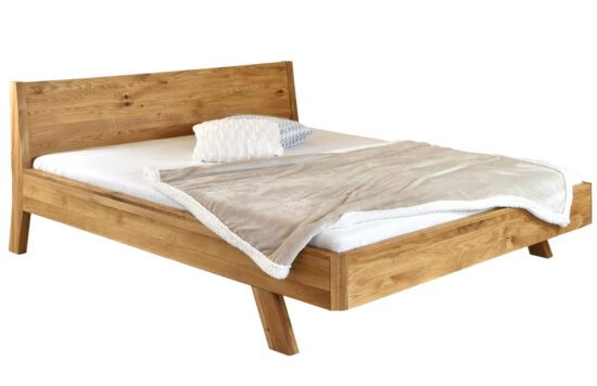 Woody Masivní dubová postel Marianna