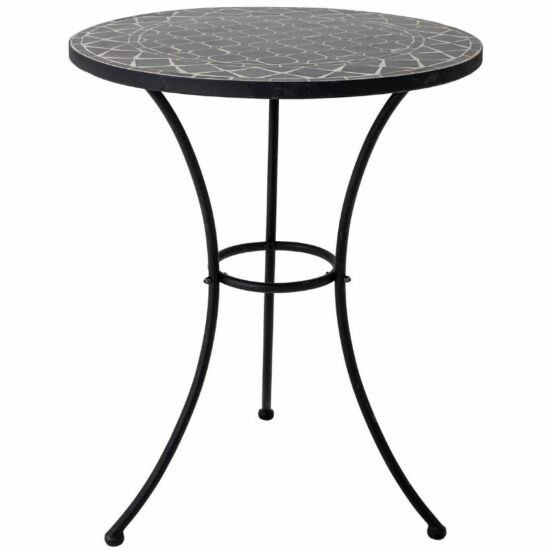 Černý keramický bistro stolek Bloomingville