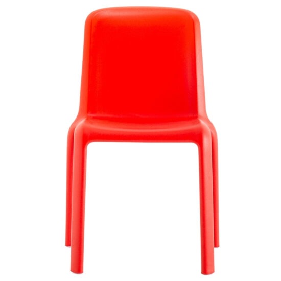 Pedrali Dětská červená plastová židle Snow