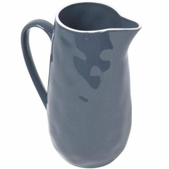 Tmavě modrý porcelánový džbán na mléko Kave