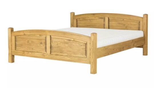 Manželská postel 160x200 dřevěná selská acc 05