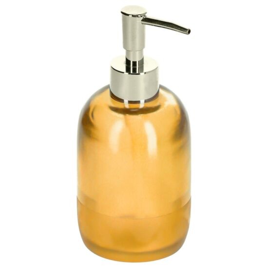 Žluto oranžový dávkovač na mýdlo