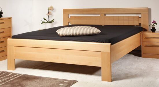 Masivní postel s úložným prostorem arleta 3 -