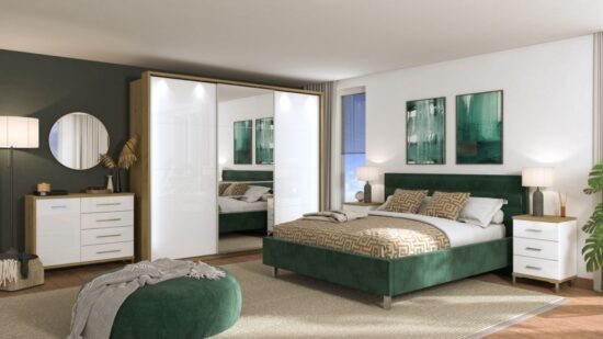 Moderní ložnice auri iii -