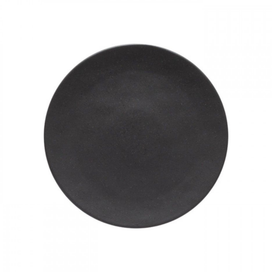 Černý kameninový talíř COSTA NOVA