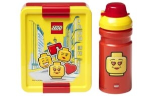 Žluto červený svačinový set LEGO®