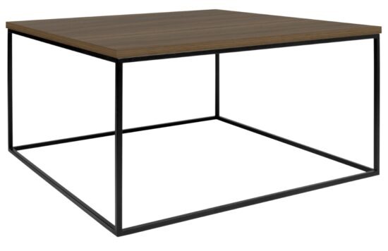 Ořechový konferenční stolek TEMAHOME Gleam 75x75