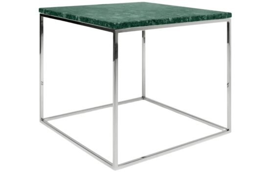 Zelený mramorový konferenční stolek TEMAHOME Gleam 50 x