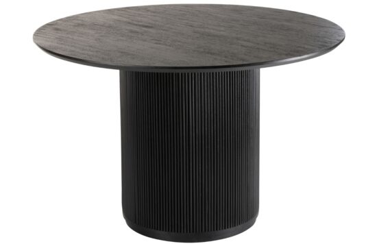 Černý mangový jídelní stůl J-line