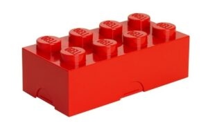 Červený box na svačinu LEGO® Lunch