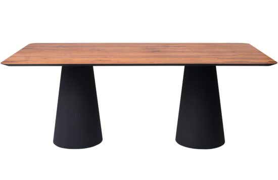 Hnědý dubový jídelní stůl Marco Barotti 180 x