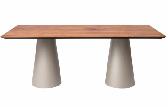 Hnědý dubový jídelní stůl Marco Barotti 180 x