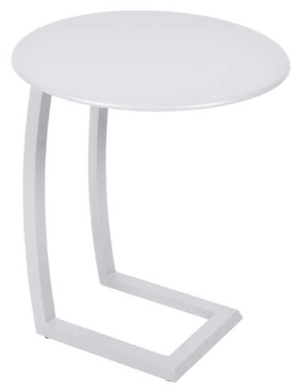 Bílý kovový odkládací stolek Fermob Alizé