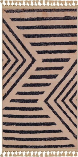 Béžový pratelný koberec 150x80 cm