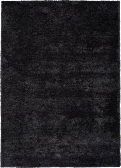 Antracitově černý koberec Universal Shanghai
