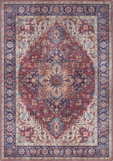 Červeno-fialový koberec Nouristan Anthea