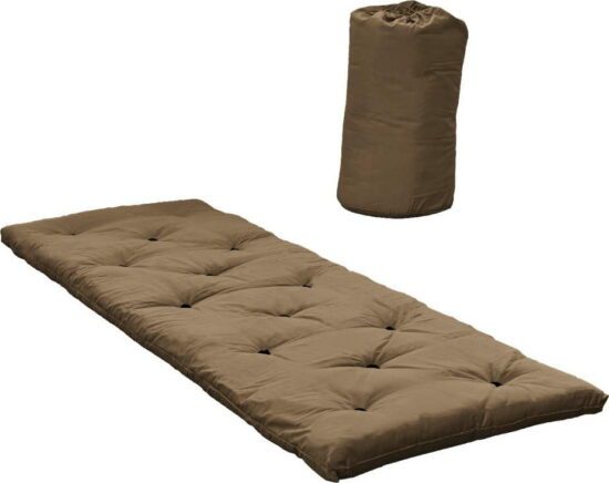 Hnědá futonová matrace 70x190 cm Bed In A