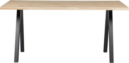 Jídelní stůl s deskou z dubového dřeva WOOOD