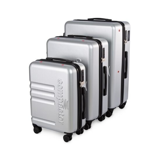 Sada 3ks cestovních kufrů na kolečkách Compactor