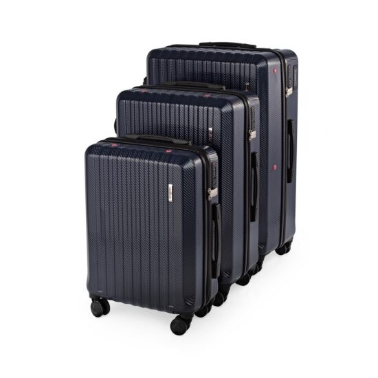 Sada 3ks cestovních kufrů na kolečkách Compactor