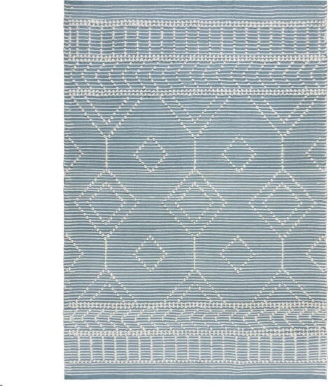 Modrý koberec 170x120 cm Loop Robyn