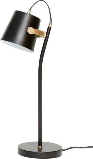 Černá stolní lampa Hübsch