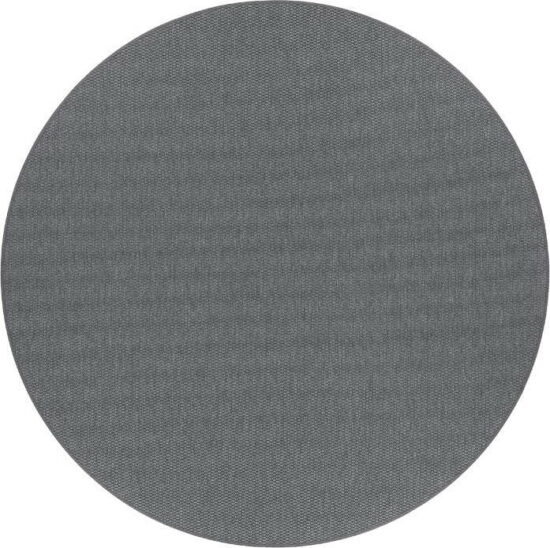 Tmavě šedý kulatý koberec ø 160