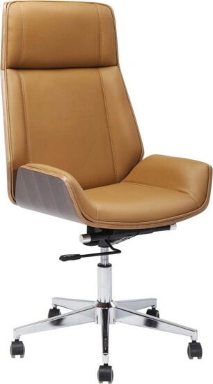 Hnědá kancelářská židle Kare Design