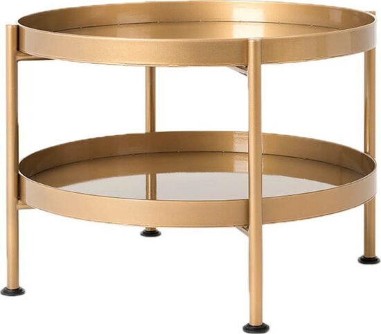 Konferenční stolek ve zlaté barvě Custom