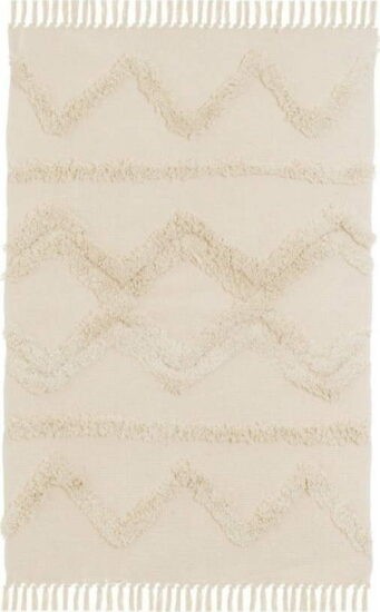 Krémový koberec 120x180 cm –