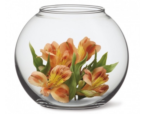 Skleněná váza Globe